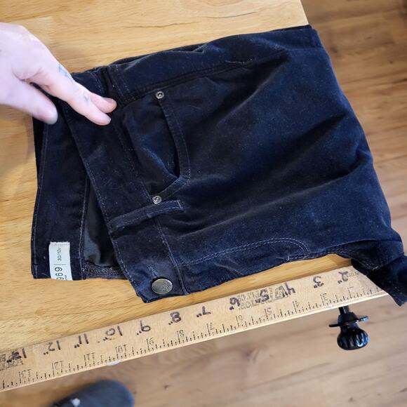 Gap 1969 30/10r Black Straight Leg Jeans Cotton Blend 9" Rise 31"Inseam - Picture 9 of 12